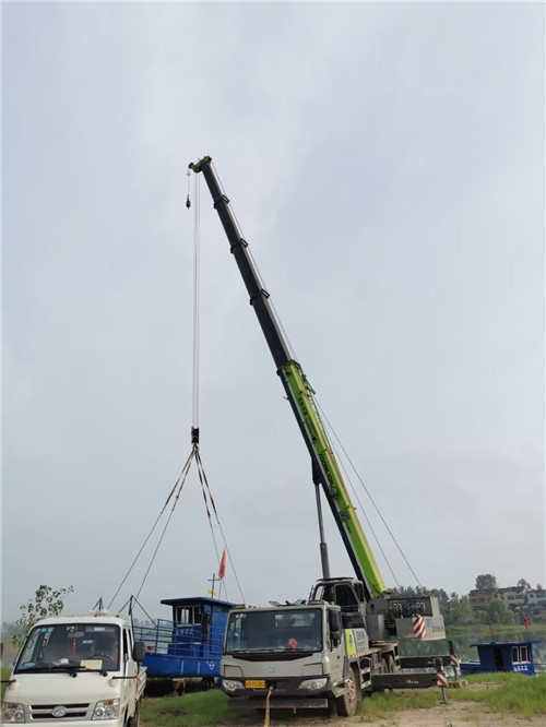 扬州市桥梁建设吊装案例