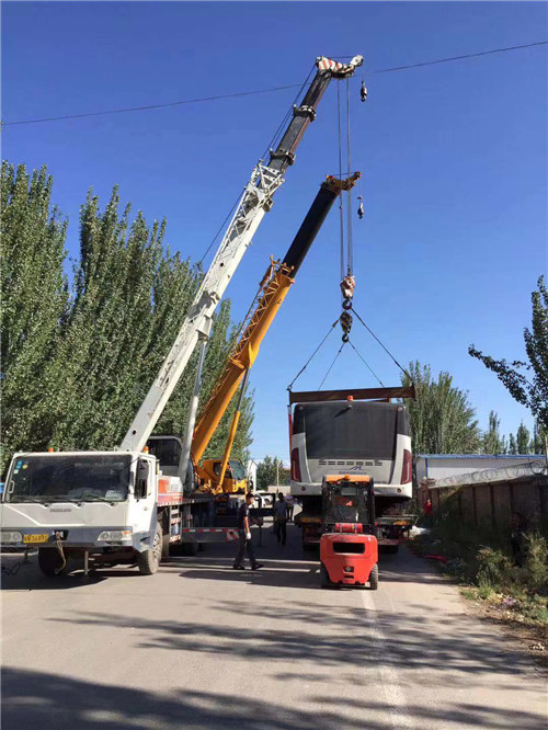 扬州市港口集装箱搬运案例